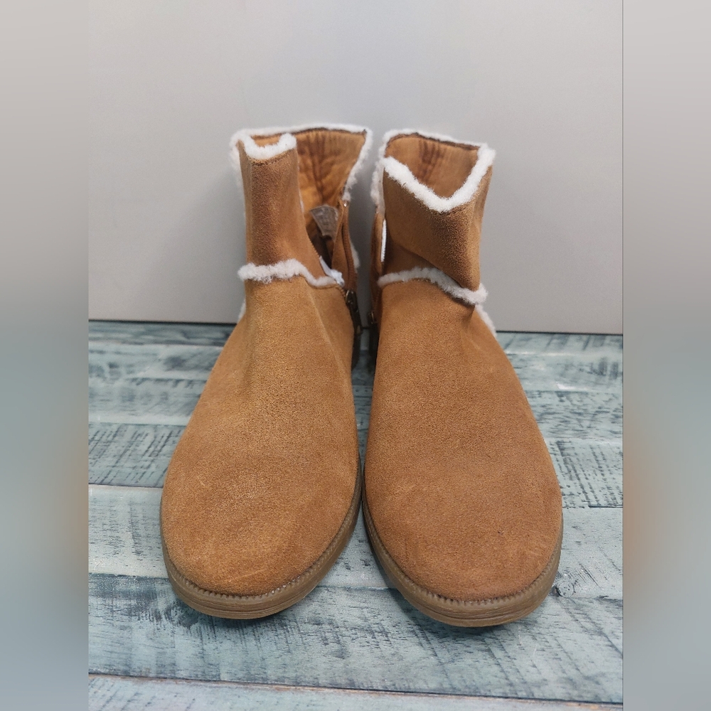 UGG Tan Suede Ankle Boots
